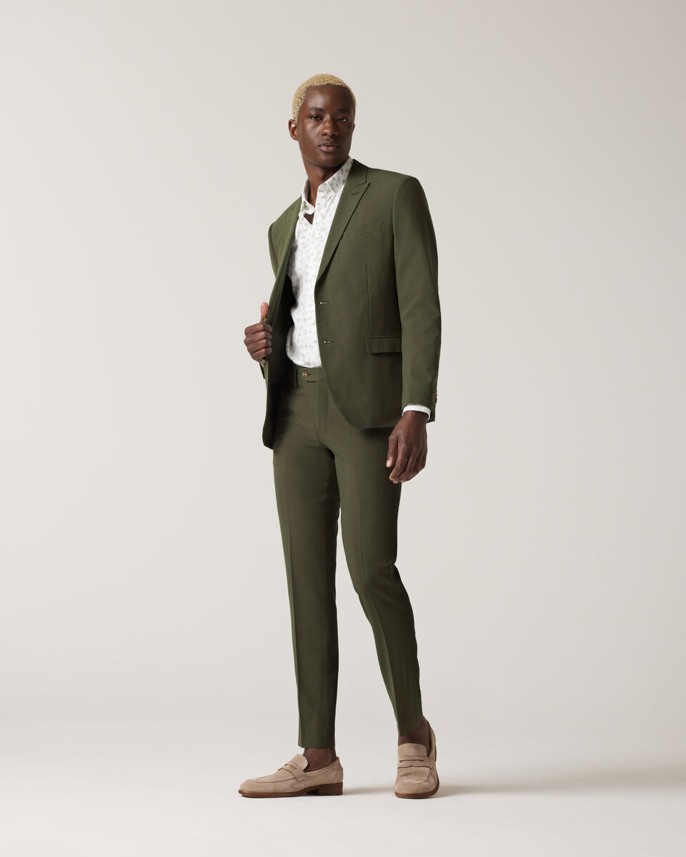 Tailored Jacket, Khaki, hi-res